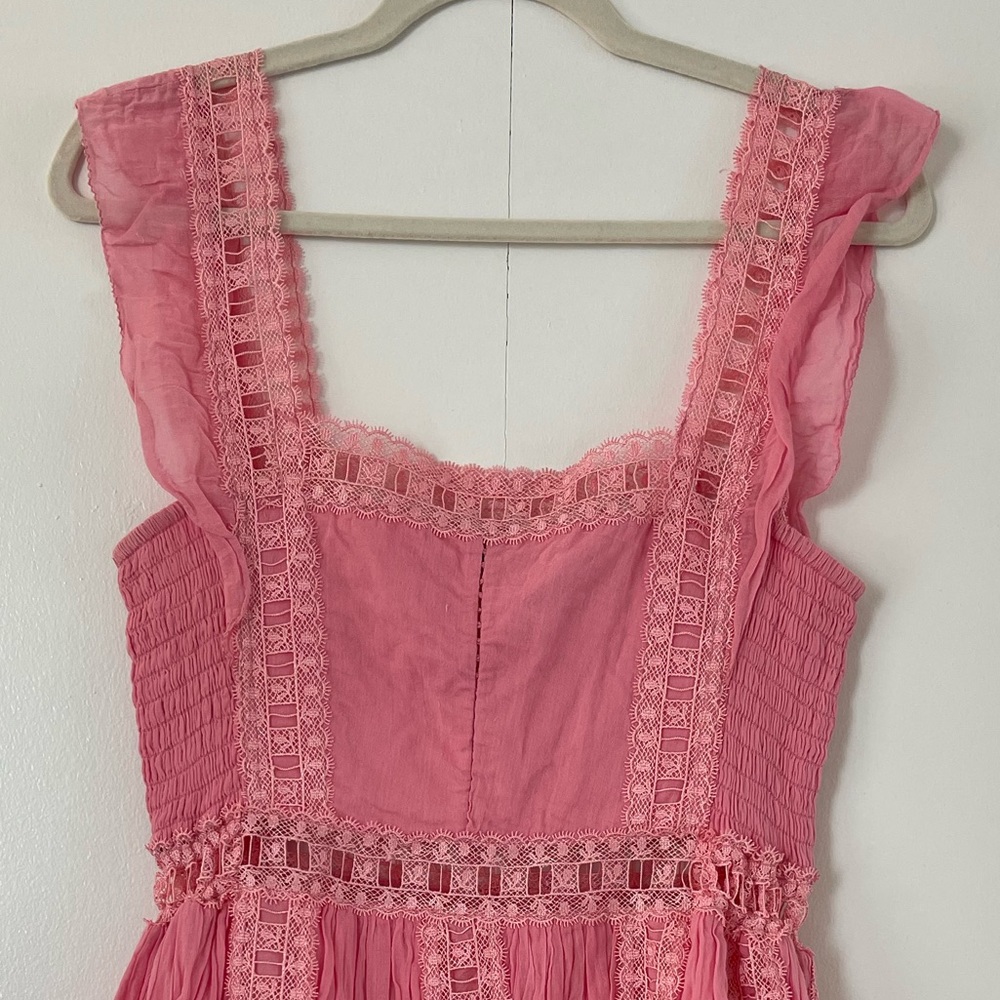 Free People pink dress size M